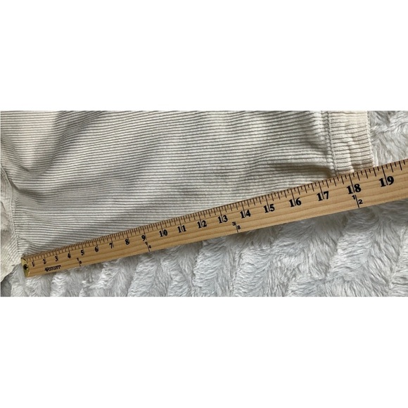 POL  Women's Size Small  Corduroy Jacket Button Front Frayed Cut Hem - Picture 9 of 11